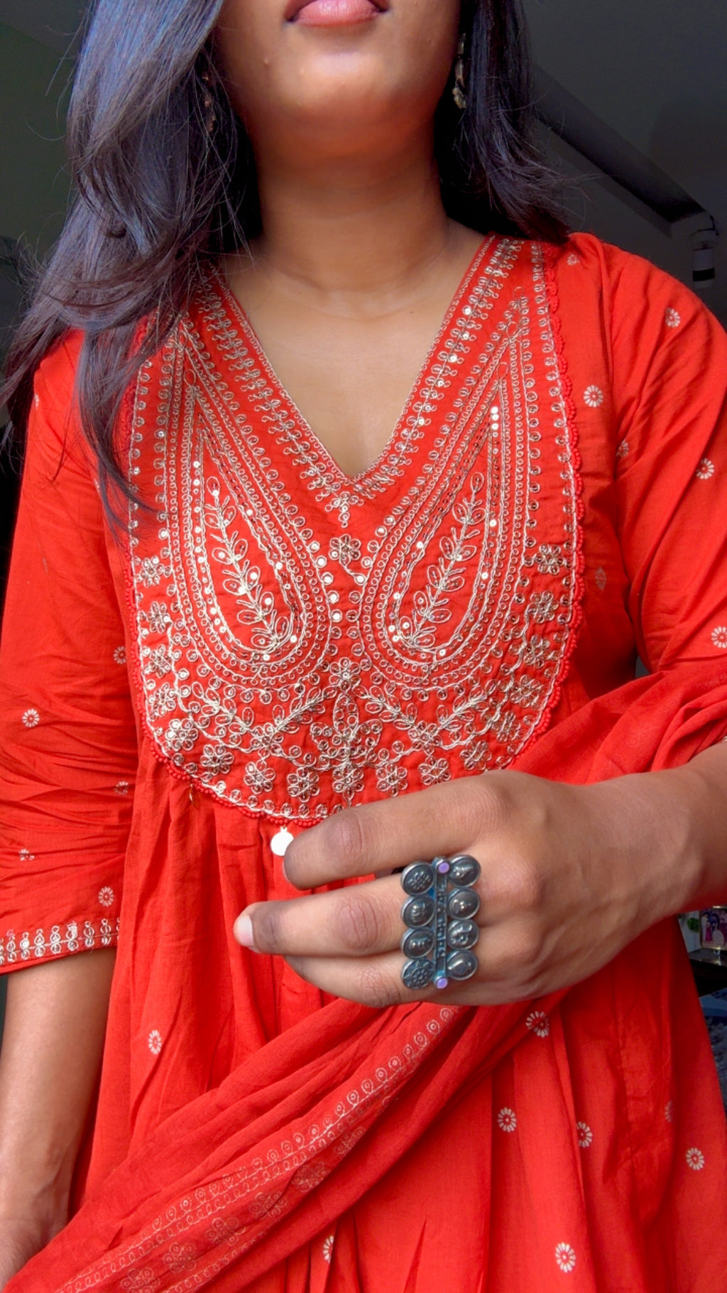 Cotton Ethnic Radiance Suit