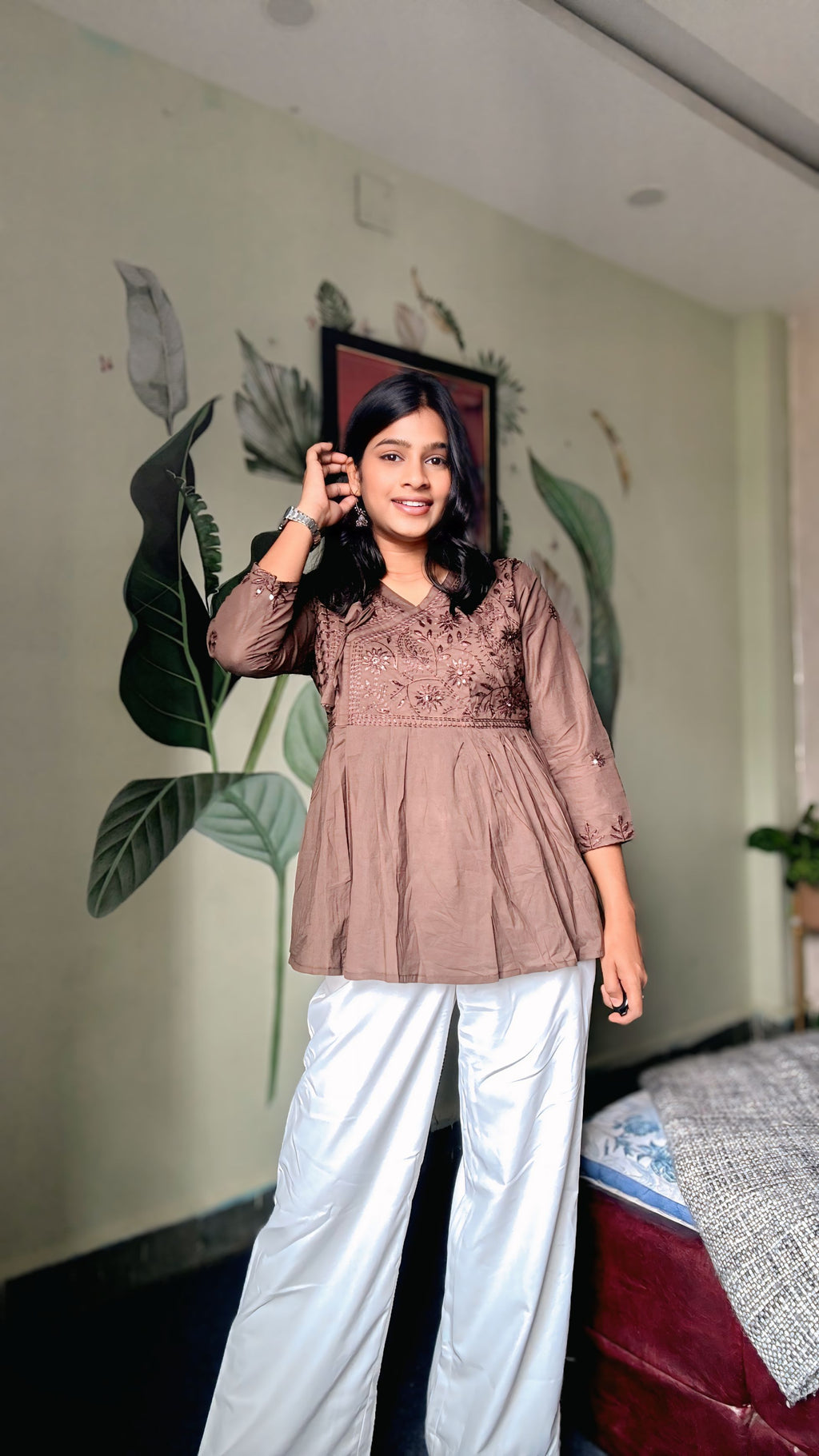 Anghrakha Comfort Chic Short Kurti