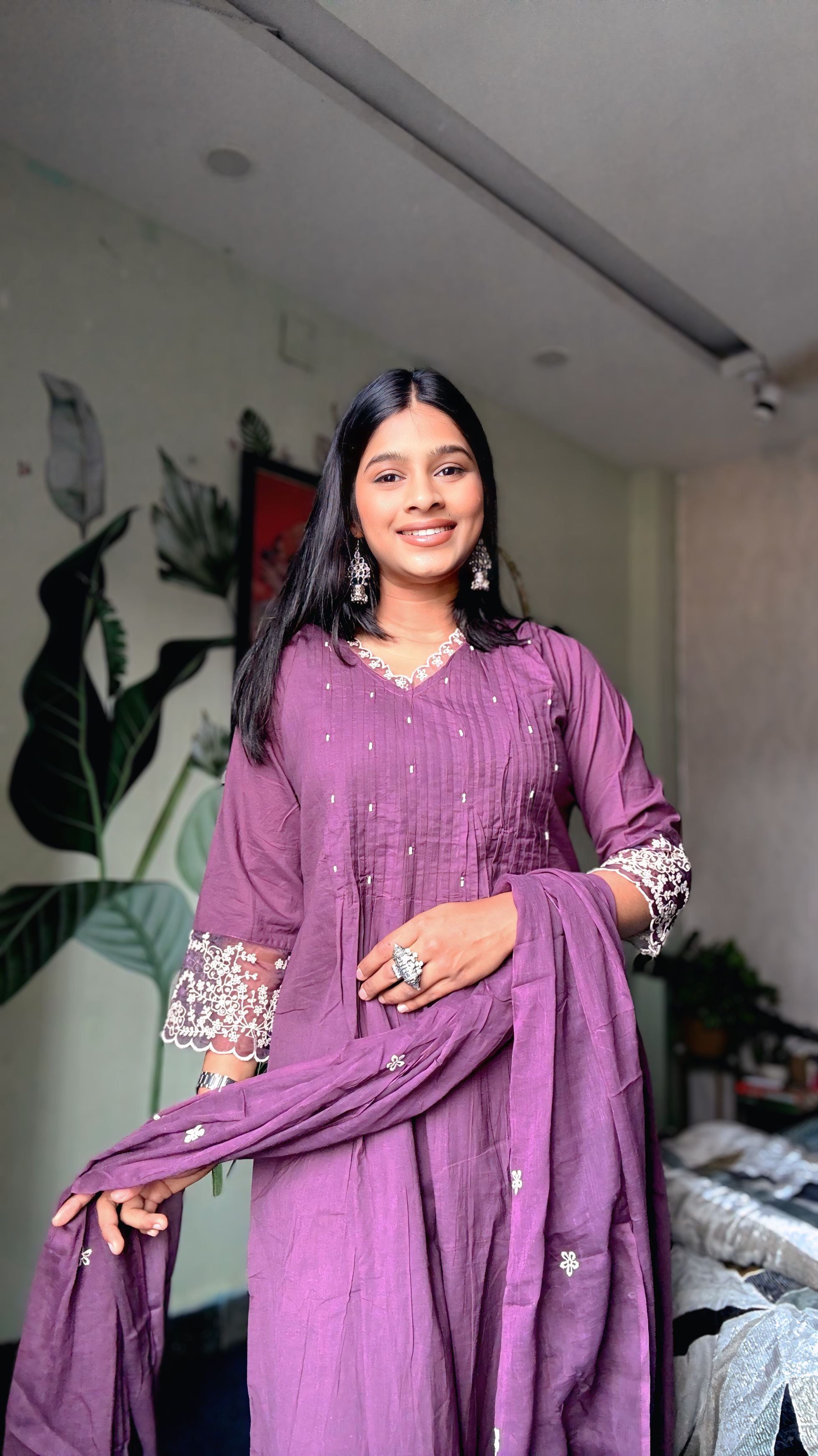 Modern Flare A line suit