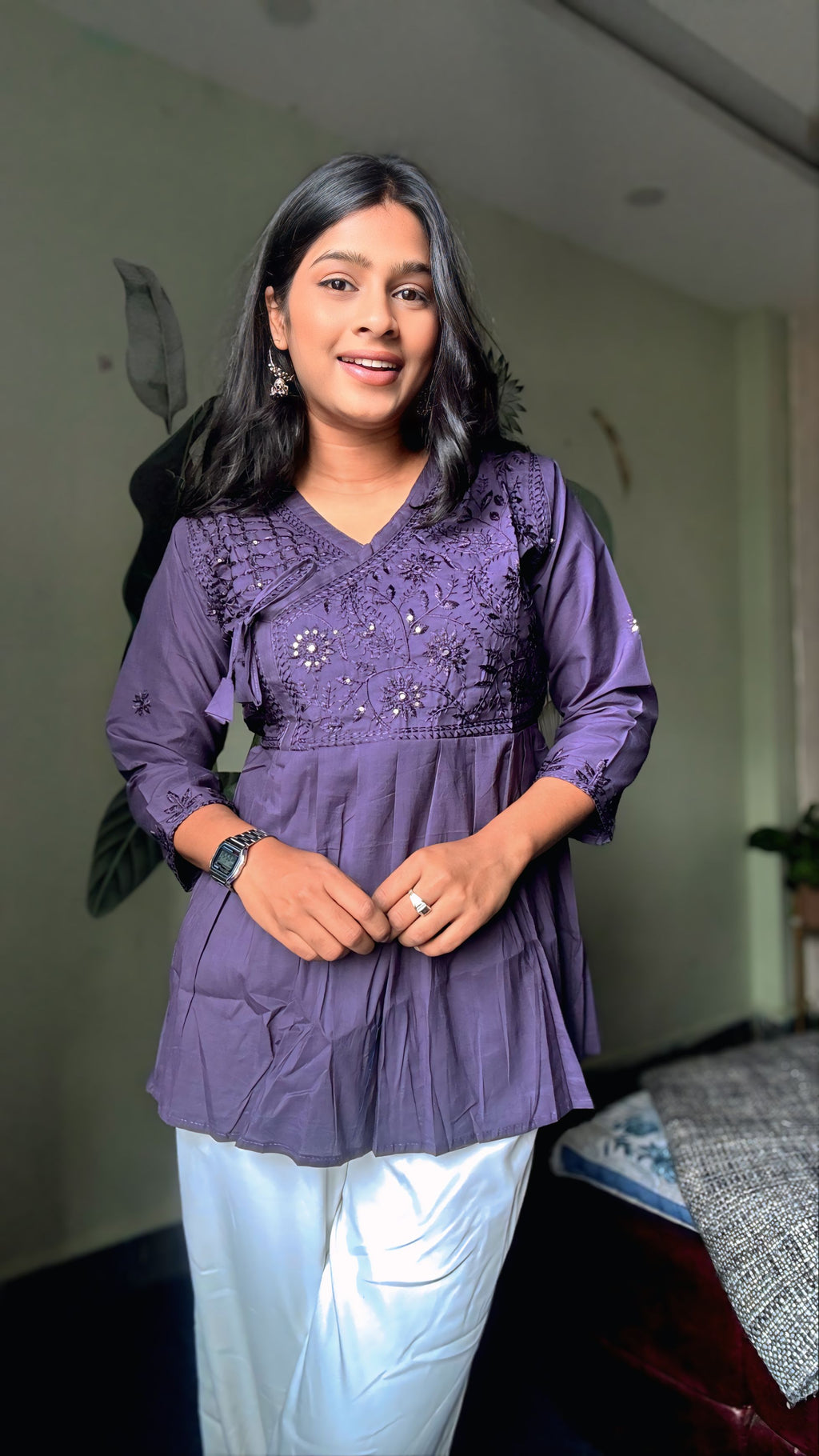 Anghrakha Comfort Chic Short Kurti