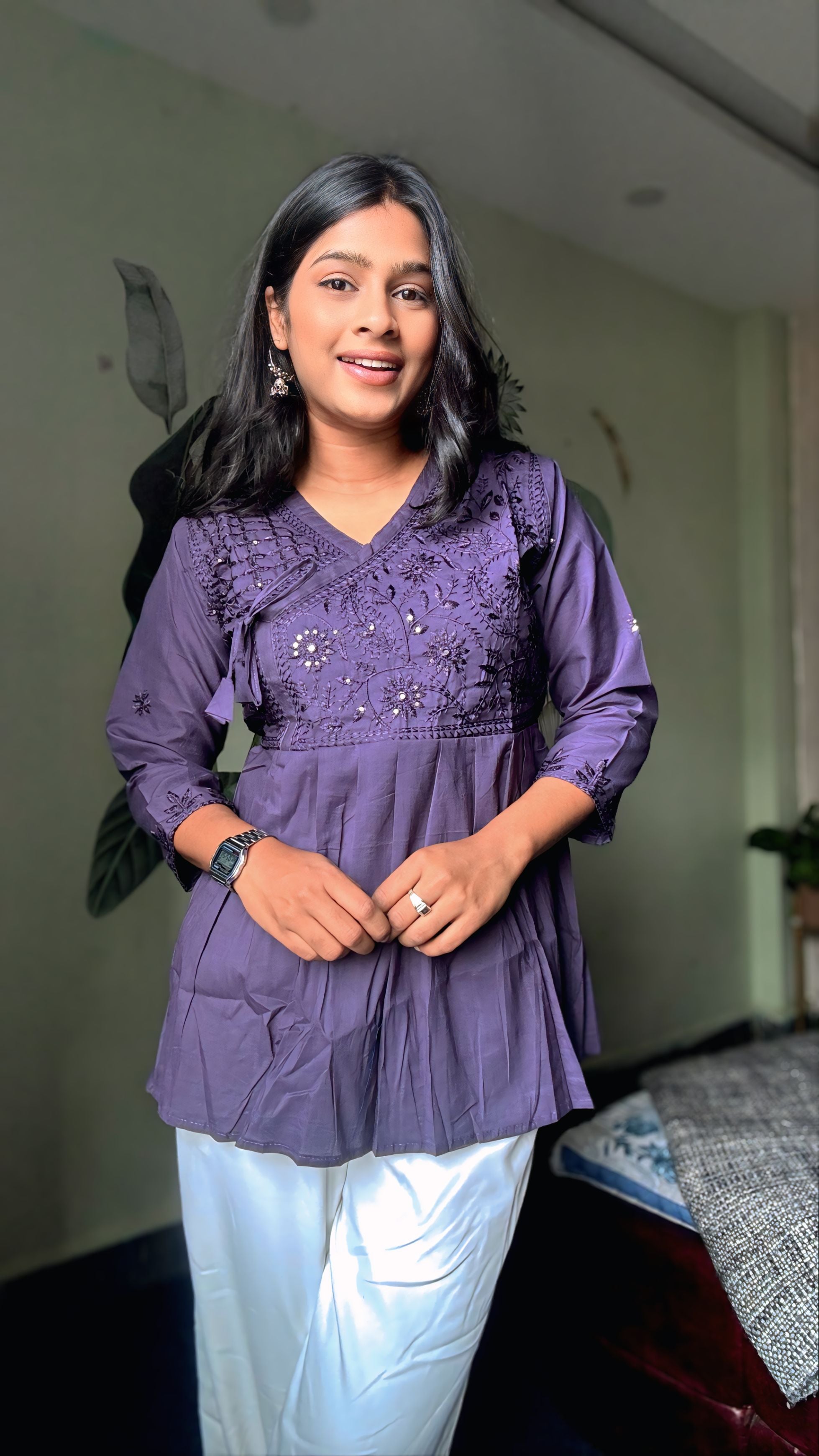 Anghrakha Comfort Chic Short Kurti
