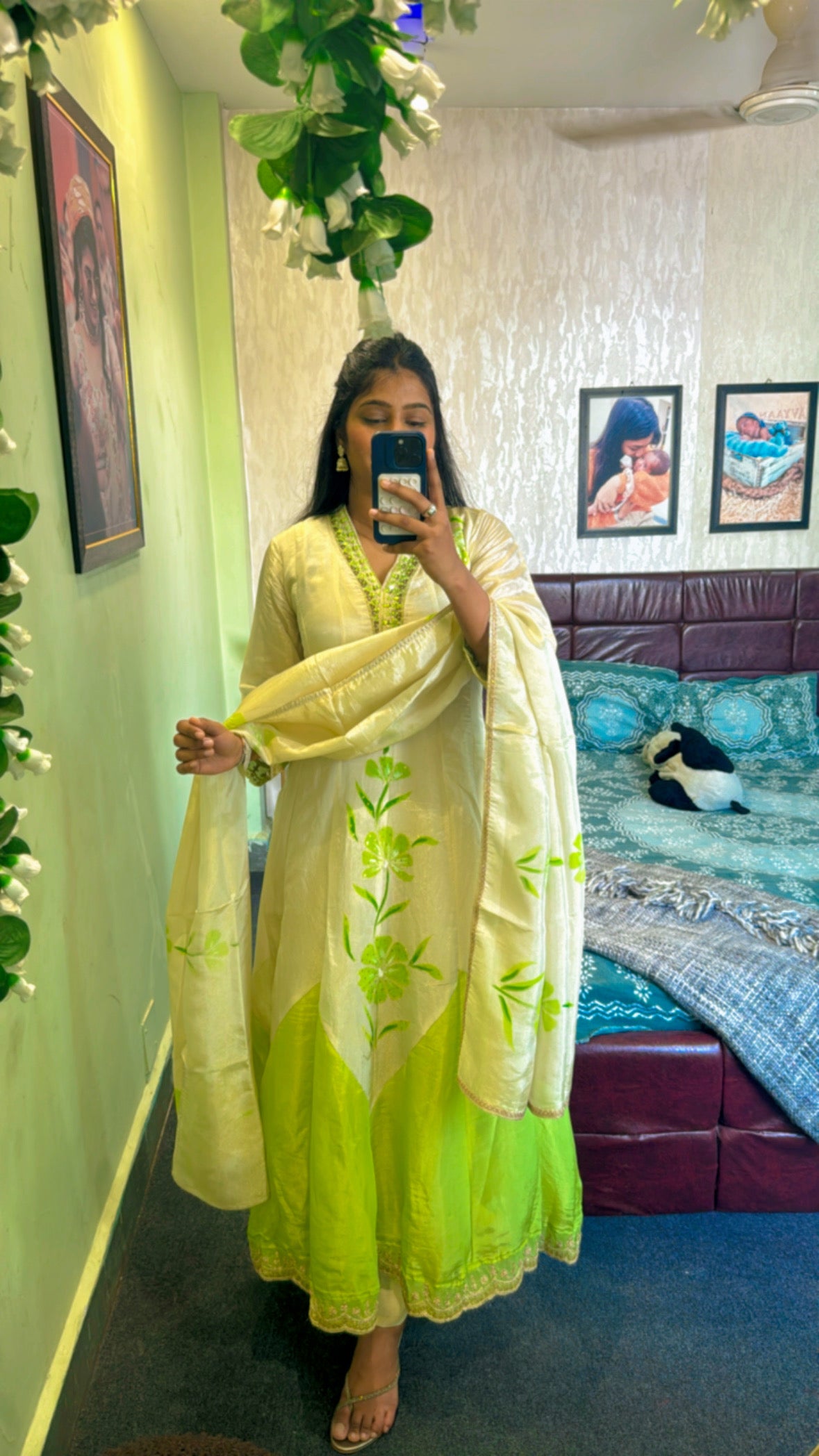 Spring Lime Aura Suit