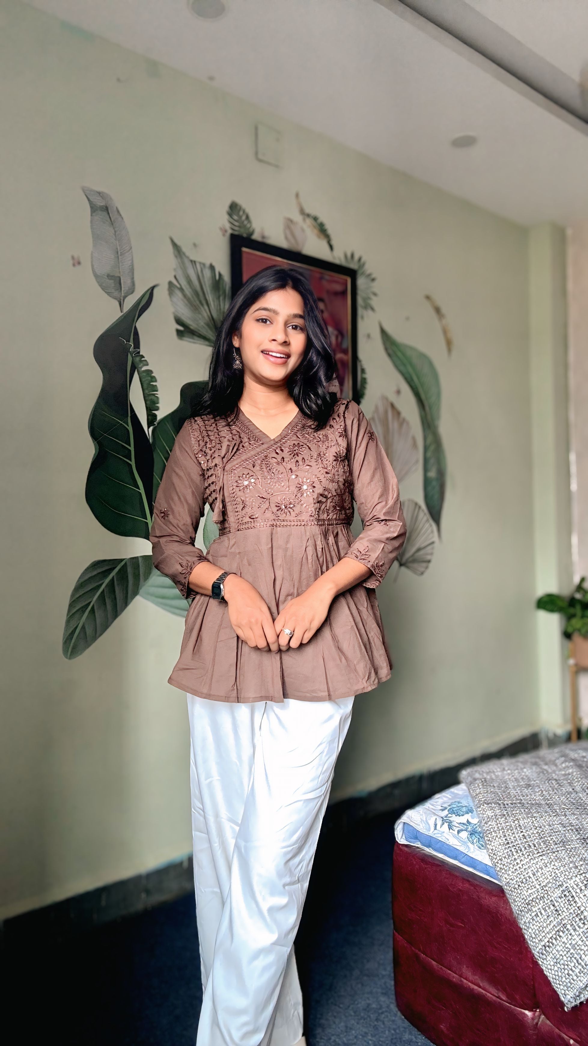 Anghrakha Comfort Chic Short Kurti