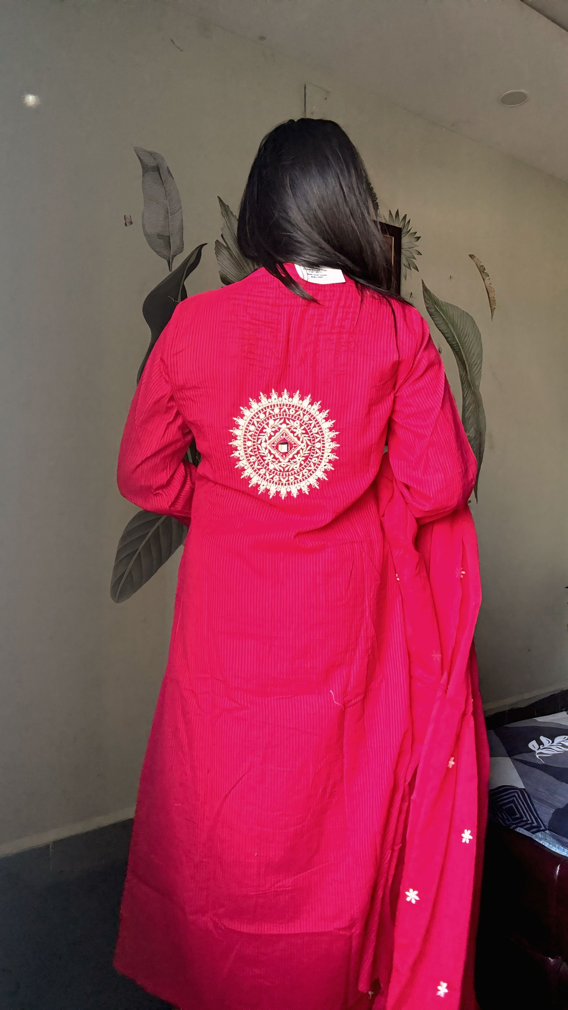 Gulabi Jhalak ALine Set