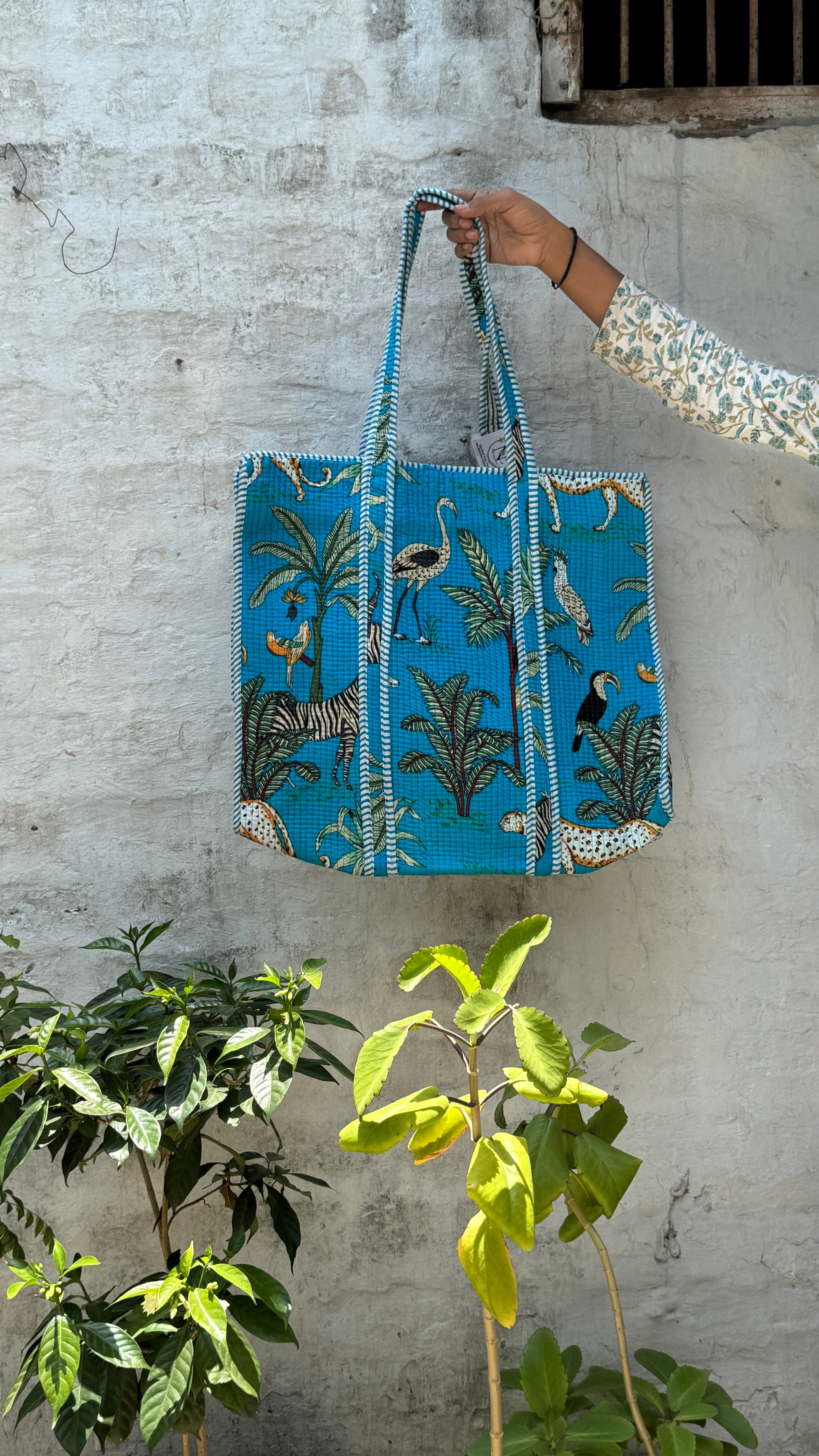 The Everyday Artisanal Quilted Tote