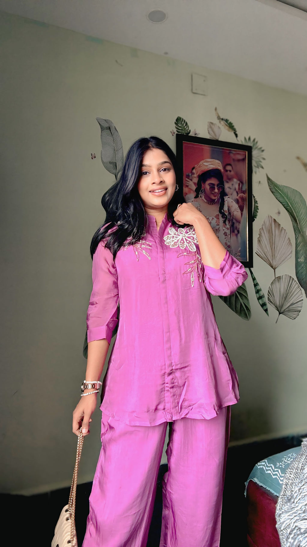 Ruhi Petal Pink Coords