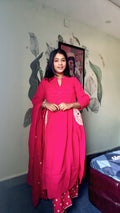 Gulabi Jhalak ALine Set
