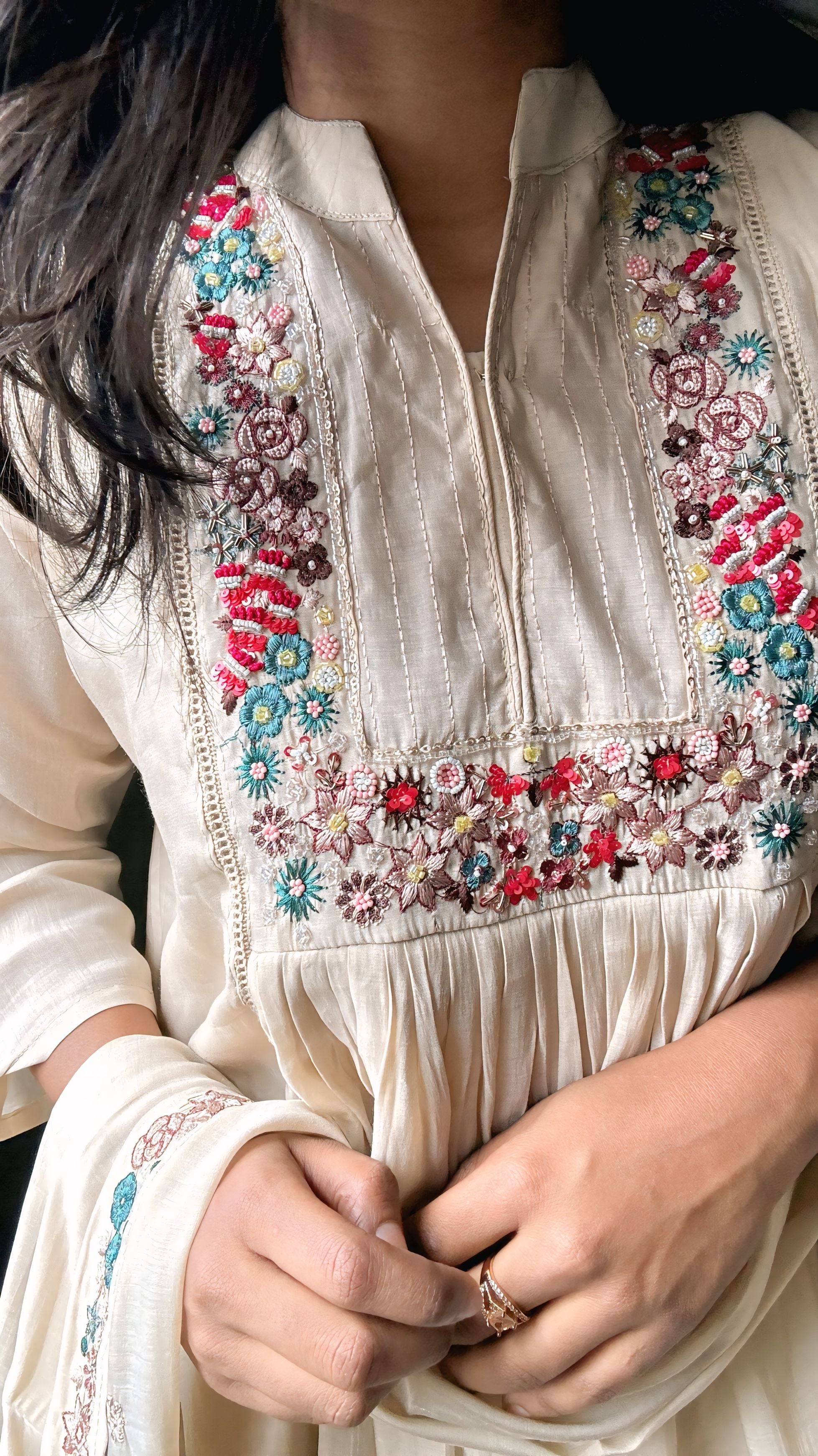 Ethereal Ivory Muse Suit