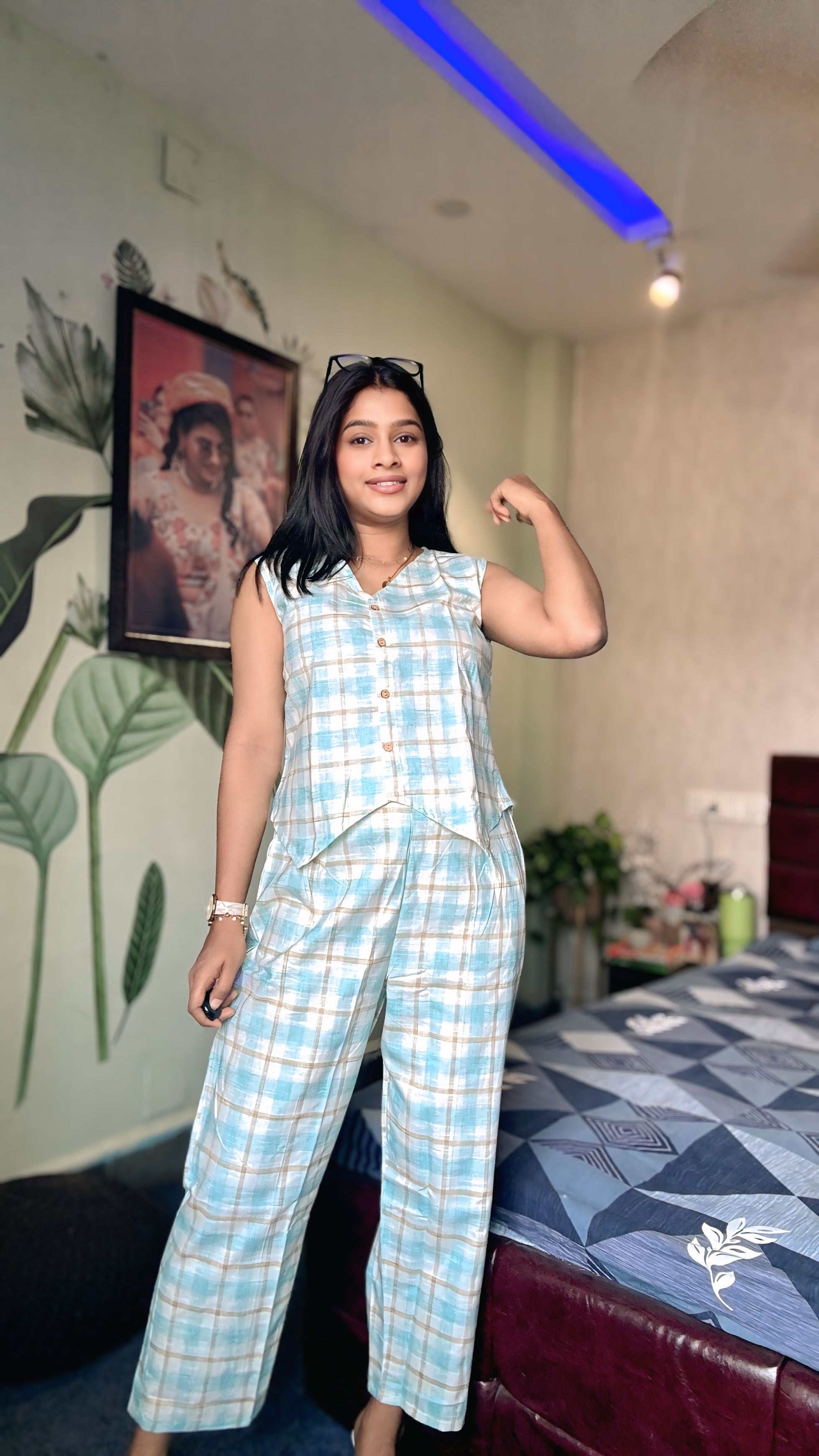 Iris Flex Checked Set