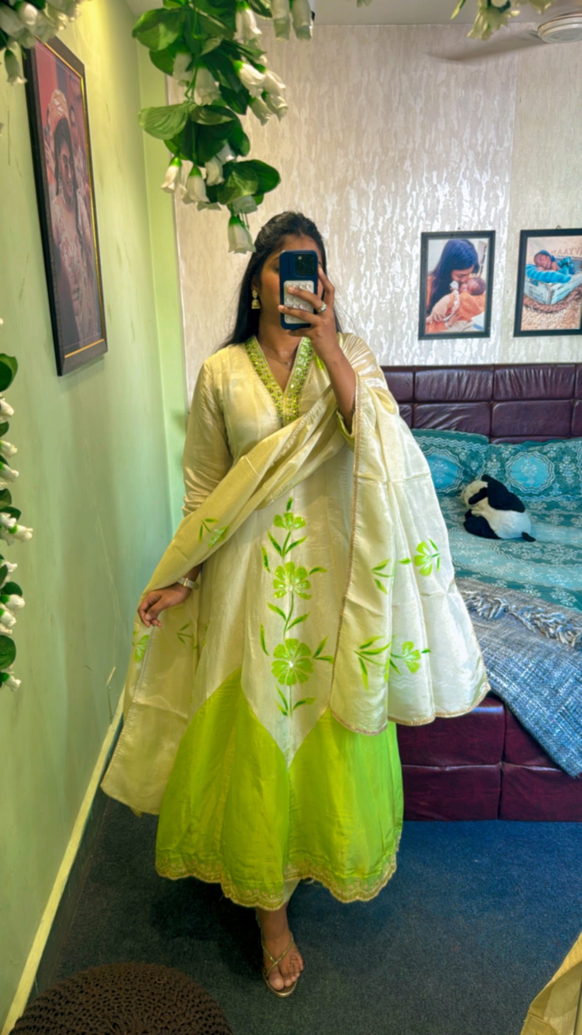 Spring Lime Aura Suit