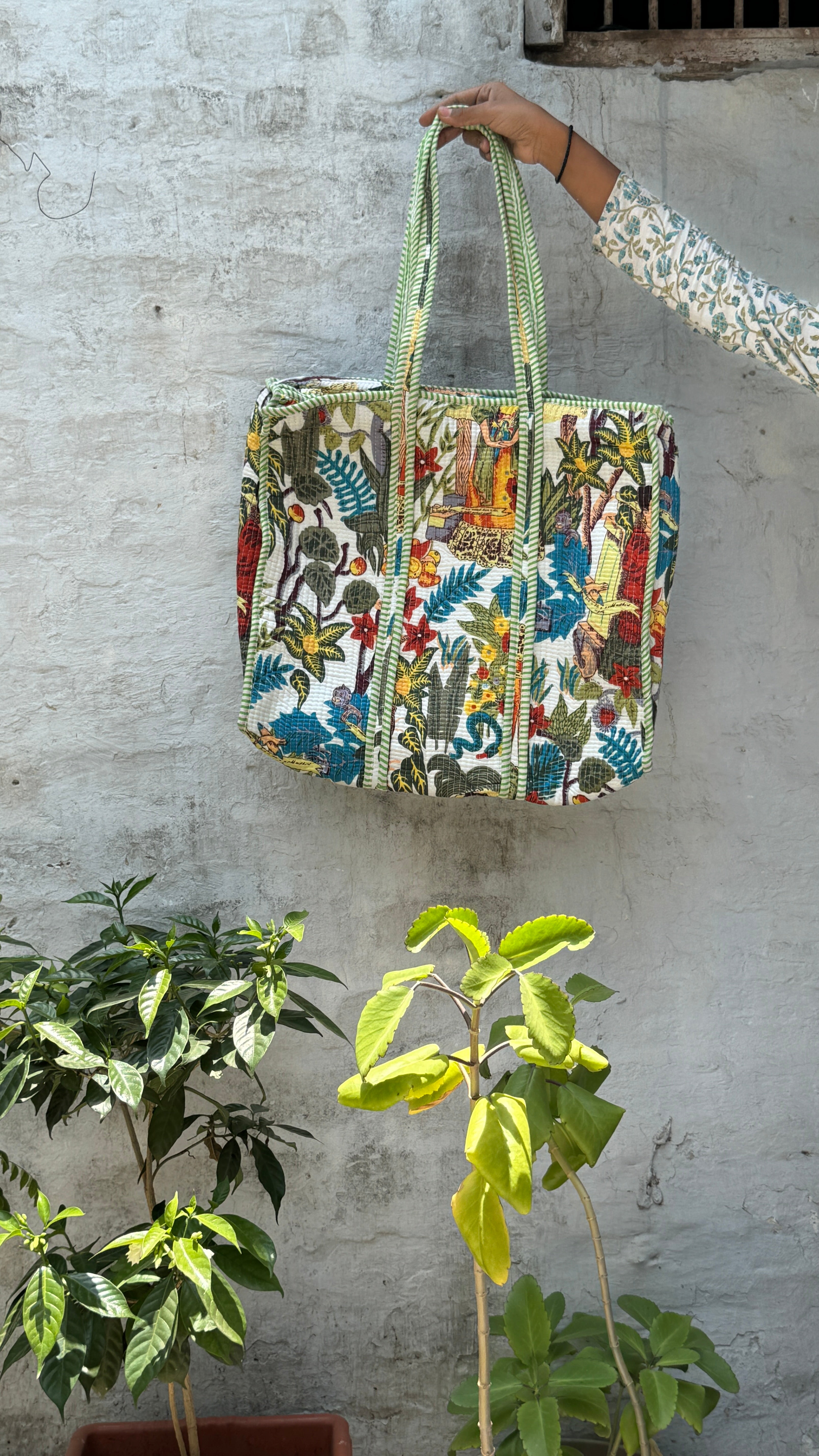 The Everyday Artisanal Quilted Tote
