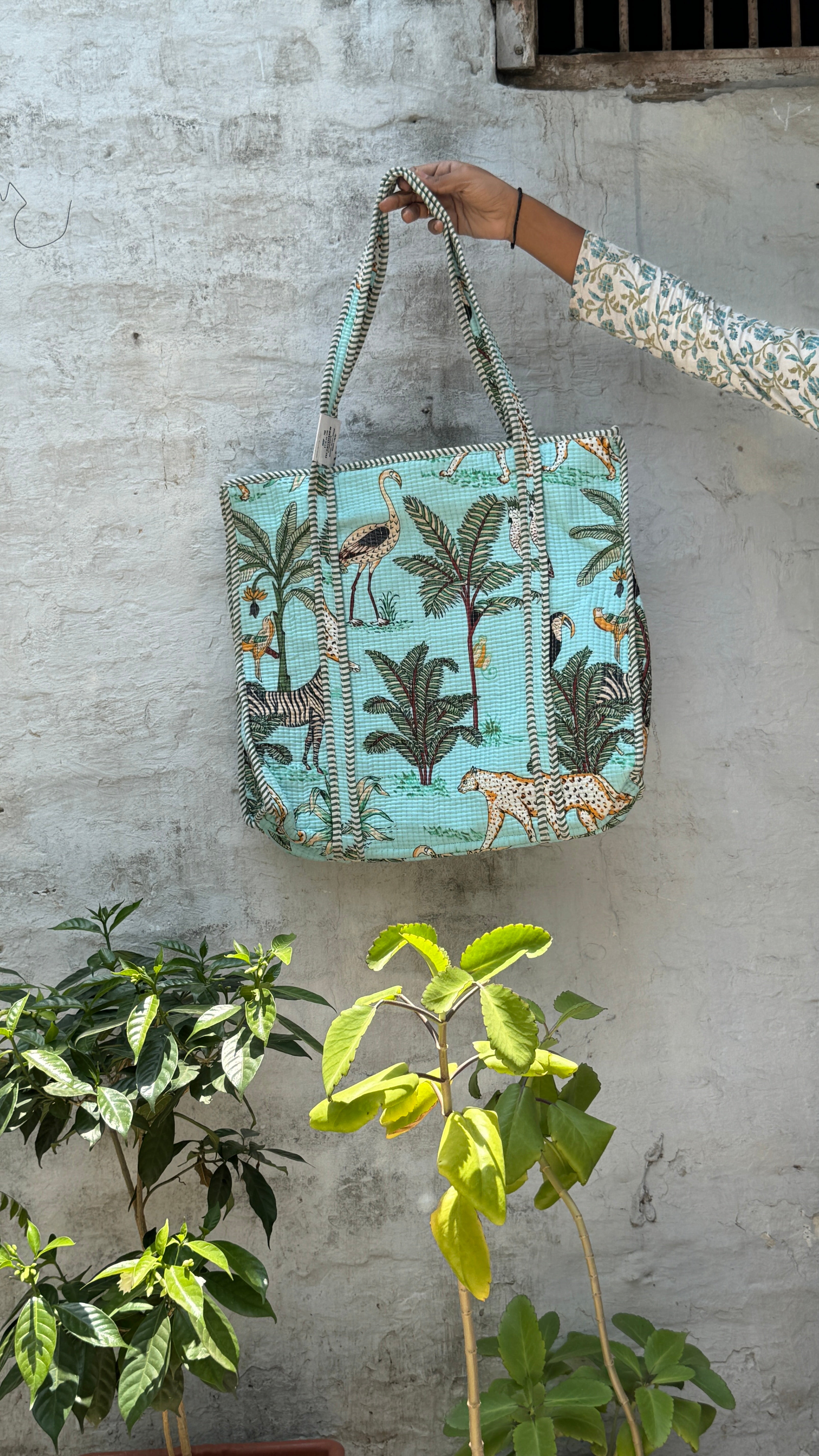 The Everyday Artisanal Quilted Tote