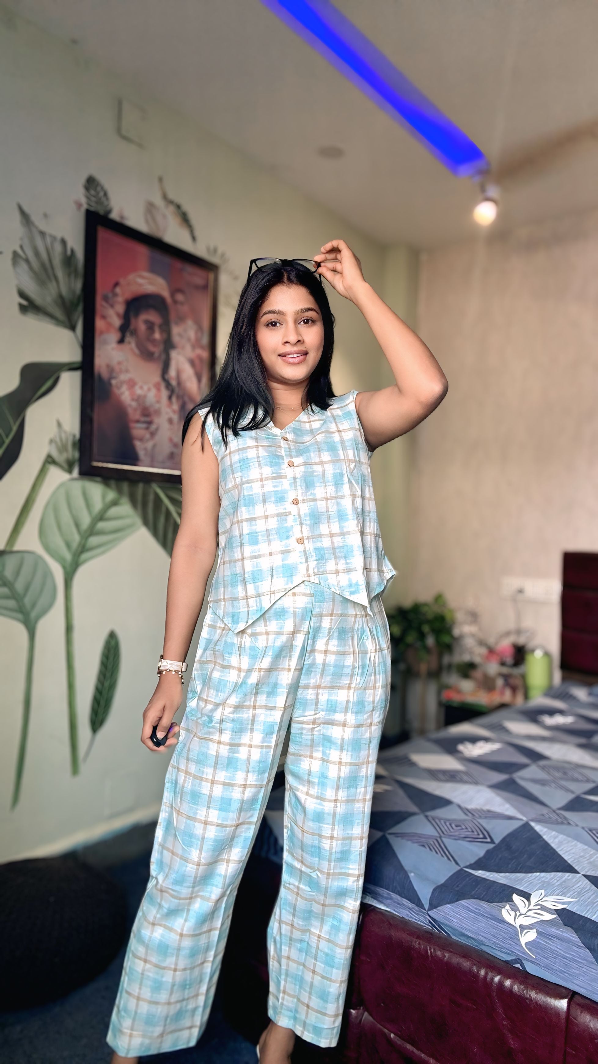 Iris Flex Checked Set