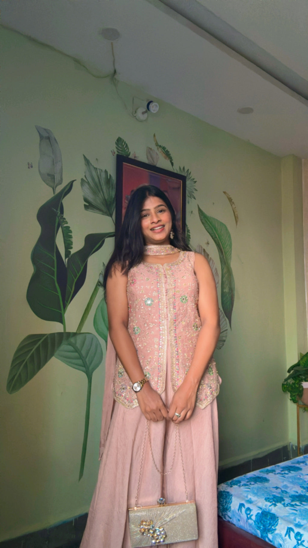 Peachy Tales Indo Western