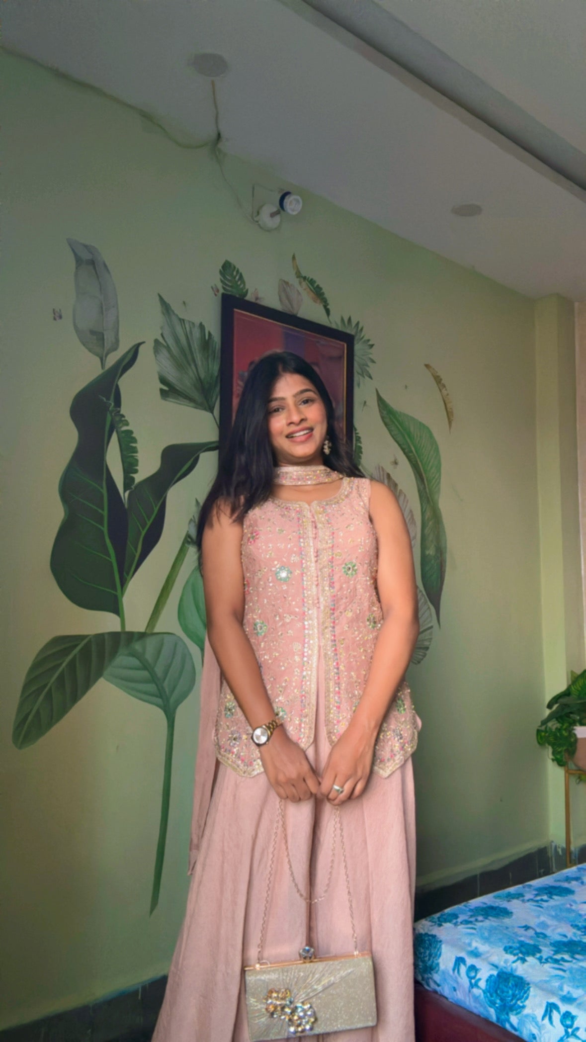 Peachy Tales Indo Western