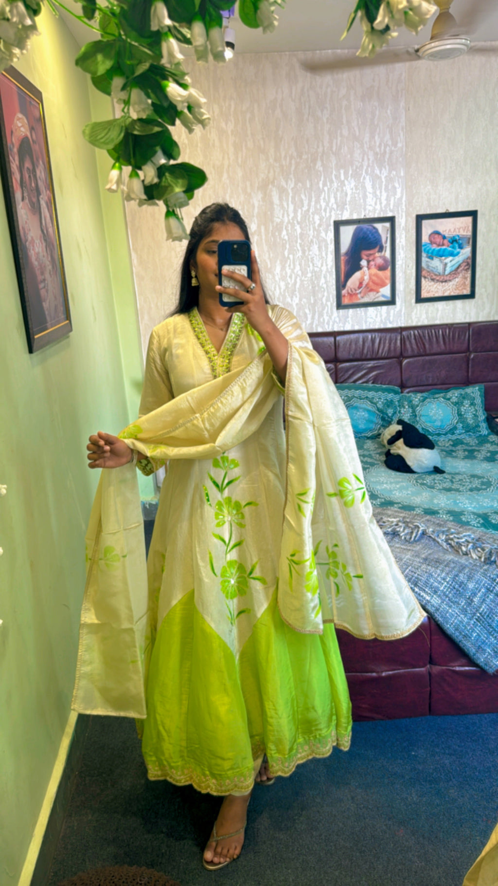 Spring Lime Aura Suit