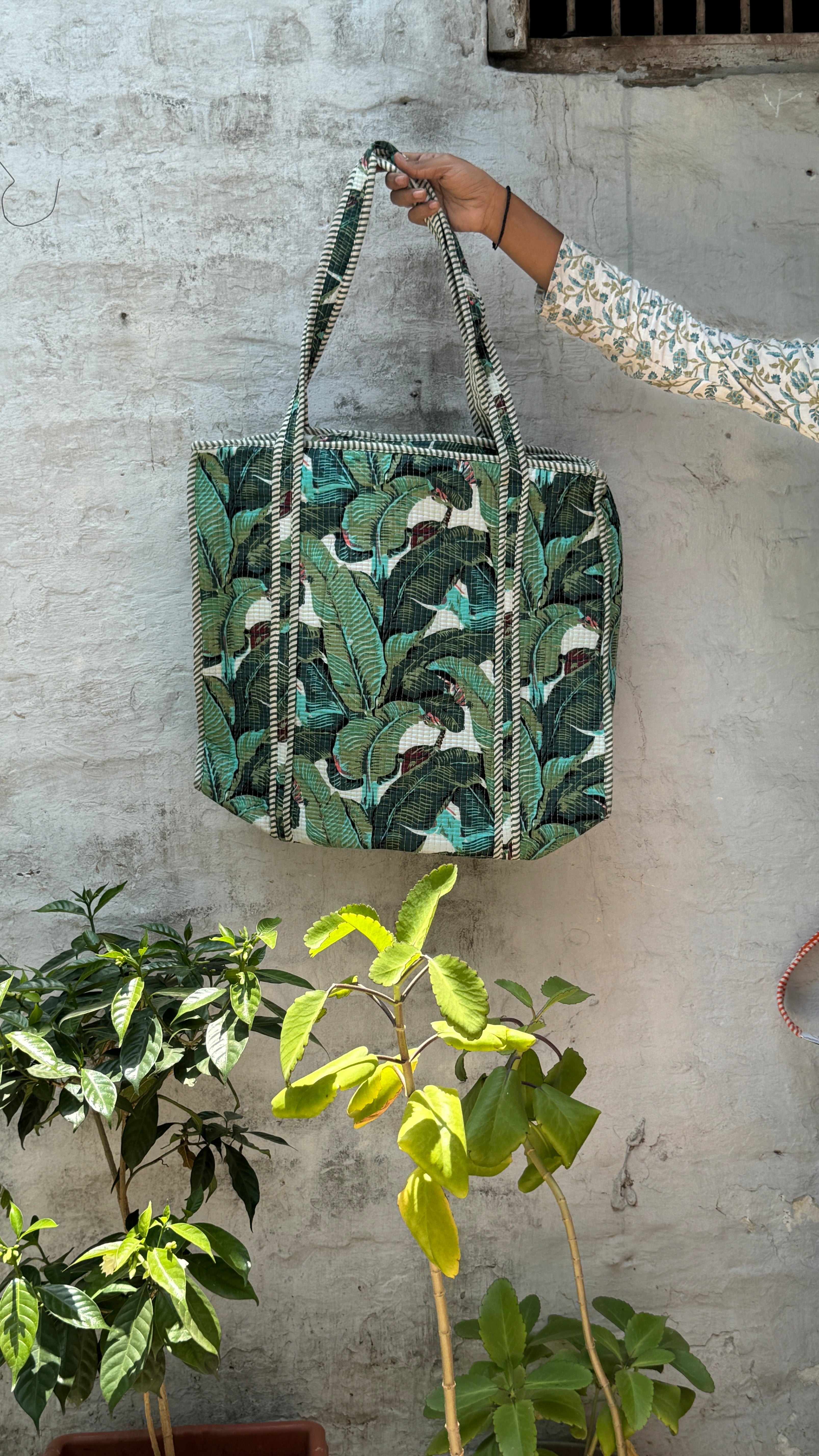 The Everyday Artisanal Quilted Tote